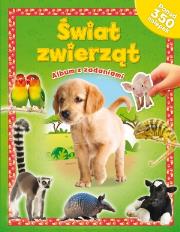 Okładka książki Świat zwierząt. Album z zadaniami