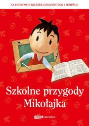 Szkolne przygody Mikołajka. Autor: autor zbiorowy. Dadada.pl Okładka książki Szkolne przygody Mikołajka