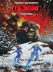 Tajfun. Monstrum. Autor: Raczkiewicz Tadeusz. Dadada.pl Okładka książki Tajfun. Monstrum