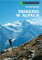 Trekking w alpach. Autor: Reynolds Kev. Dadada.pl Okładka książki Trekking w alpach