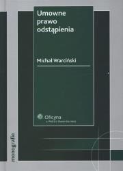 Okładka książki Umowne prawo odstąpienia