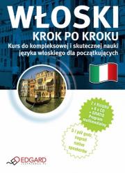 Okładka książki Włoski - Krok po kroku  3CD EDGARD