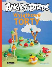WYJĄTKOWE TORTY ANGRY BIRDS. Autor: AUTUMN CARPENTER. Dadada.pl Okładka książki WYJĄTKOWE TORTY ANGRY BIRDS