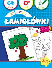 Zabawne łamigłówki. Autor: Opracowanie zbiorowe. Dadada.pl Okładka książki Zabawne łamigłówki