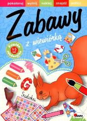 Okładka książki Zabawy z wiewiórką