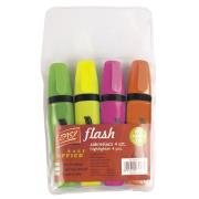 Zakreślacz 4 sztuki Mix Flash. Wydawca: Easy Stationery. Dadada.pl Opakowanie Zakreślacz 4 sztuki Mix Flash