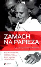 Okładka książki Zamach na papieża