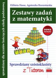 Okładka książki Zestawy zadań z matematyki Sprawdziany szóstoklasisty z Tutorem