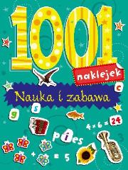 Okładka książki 1001 naklejek. Nauka i zabawa