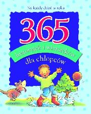 Okładka książki 365 historyjek i wierszyków dla chłopców