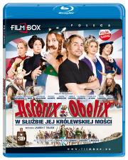 Okładka książki Asterix i Obelix W służbie Jej Królewskiej Mości