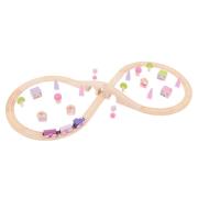 Opakowanie Bajkowy zestaw kolejowy Ósemka dla dziewczynki