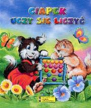 Ciapek uczy się liczyć. Autor: Jolanta Adamus-Ludwikowska (ilustr.). Dadada.pl Okładka książki Ciapek uczy się liczyć