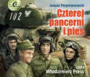 Czterej pancerni i pies - Audiobook. Autor: Janusz Przymanowski. Dadada.pl Okładka książki Czterej pancerni i pies - Audiobook