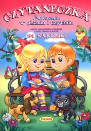Czytaneczka. Ćwiczenia w pisaniu i czytaniu. Autor: Podleśna Małgorzata, Mariola Wróbel. Dadada.pl Okładka książki Czytaneczka. Ćwiczenia w pisaniu i czytaniu