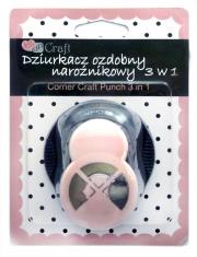 DZIURKACZ NAROZNIKOWY 3W1 BASIC BPZ-DP CRAFT. Wydawca: DP CRAFT. Dadada.pl Opakowanie DZIURKACZ NAROZNIKOWY 3W1 BASIC BPZ-DP CRAFT