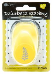 Dziurkacz Ozdobny - Paproć 2,5 cm. Wydawca: DP CRAFT. Dadada.pl Opakowanie Dziurkacz Ozdobny - Paproć 2,5 cm