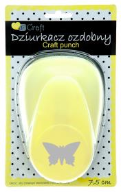 DZIURKACZ OZODBNY 7,5 CM MOTYL 2 BPz. Wydawca: DP CRAFT. Dadada.pl Opakowanie DZIURKACZ OZODBNY 7,5 CM MOTYL 2 BPz