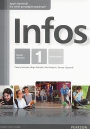 Okładka książki Infos 1 zeszyt ćwiczeń (kurs wieloletni) LO. Język niemiecki