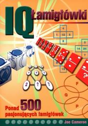 IQ Łamigłówki. Autor: Joe Cameron. Dadada.pl Okładka książki IQ Łamigłówki