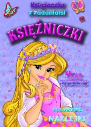Okładka książki Książeczka z zadaniami. Księżniczki