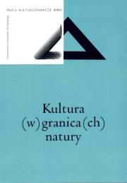 Okładka książki Kultura (w) granica(ch) natury