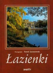 Łazienki (wersja angielska). Autor: Paweł Jaroszewski. Dadada.pl Okładka książki Łazienki (wersja angielska)