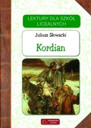 Lektury - Kordian. Autor: Juliusz Słowacki. Dadada.pl Okładka książki Lektury - Kordian
