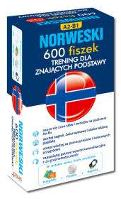 Okładka książki Norweski. 600 fiszek. Trening dla znających podst.
