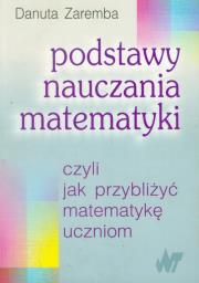 Okładka książki Podstawy nauczania matematyki