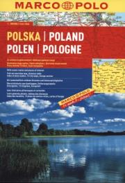 Okładka książki Polska. Atlas drogowy 1: 300 000