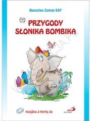 Okładka książki Przygody słonika Bombika  +CD