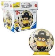 Okładka książki Puzzle kuliste 3D 54 Minionki