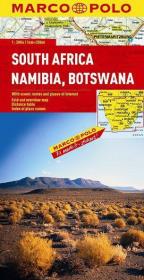 Okładka książki RPA, Namibia, Botswana. Mapa Marco Polo w skali 1:2 000 000