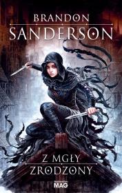 Z mgły zrodzony. Autor: Brandon Sanderson. Dadada.pl Okładka książki Z mgły zrodzony