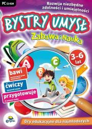 Zabawa i Nauka: Bystry umysł 3-6 lat. Wydawca: L.K. Avalon. Dadada.pl Opakowanie Zabawa i Nauka: Bystry umysł 3-6 lat