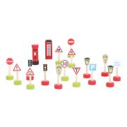 Opakowanie Zestaw znaków drogowych 18 części