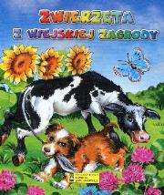 Zwierzęta z wiejskiej zagrody. Autor: Jolanta Adamus-Ludwikowska (ilustr.). Dadada.pl Okładka książki Zwierzęta z wiejskiej zagrody