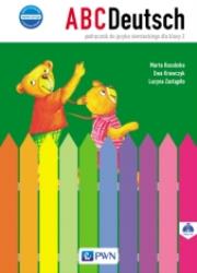 ABCDeutsch 2 Podręcznik + 2CD. Autor: Kozubska Marta, Krawczyk Ewa, Zastąpiło Lucyna. Dadada.pl Okładka książki ABCDeutsch 2 Podręcznik + 2CD