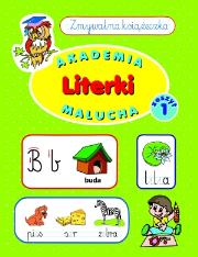 Okładka książki Akademia malucha - Literki zeszyt 1