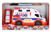 Ambulans biało-czerwony 33 cm. Autor: Action Series. Dadada.pl Okładka książki Ambulans biało-czerwony 33 cm