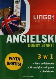 Angielski Dobry start 3 w 1 + CD. Autor: Bogusławska Joanna, Mioduszewska Agata, Oberda Gabriela. Dadada.pl Okładka książki Angielski Dobry start 3 w 1 + CD