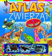 Okładka książki Atlas zwierząt z magnesami