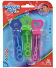 Bańki mydlane 3x30 ml. Autor: Bubble Fun. Dadada.pl Okładka książki Bańki mydlane 3x30 ml