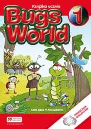 Bugs World 1 SB MACMILLAN. Autor: Carol Read, Ana Soberon, Magdalena Kondro. Dadada.pl Okładka książki Bugs World 1 SB MACMILLAN