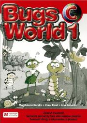 Bugs World 1C WB MACMILLAN. Autor: Carol Read, Ana Soberon, Magdalena Kondro. Dadada.pl Okładka książki Bugs World 1C WB MACMILLAN