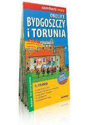Okładka książki Comfort!map Okolice Bydgoszczy i Torunia 1:75 000