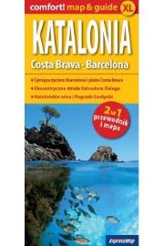 Comfort!map&guide Katalonia, Costa Brava 2w1. Autor:   Praca zbiorowa. Dadada.pl Okładka książki Comfort!map&guide Katalonia, Costa Brava 2w1