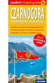 Okładka książki Comfort!map&guide XL Czarnogóra i PN Albania 2w1