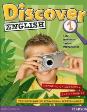 Discover English 1 WB PEARSON. Autor: Hearn Izabella, Jayne Wildman. Dadada.pl Okładka książki Discover English 1 WB PEARSON